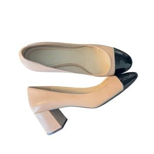 Cole Haan - Tan and Black Elegant Pump Heels Sz 10
